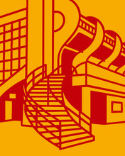 Afbeelding in Gallery-weergave laden, Poster Achter De Kazerne – oude hoofdtribune